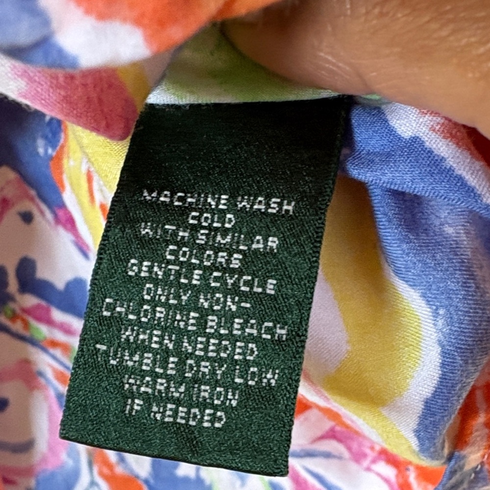Ralph Lauren Multicolor Floral Shirt - Picture 4 of 7